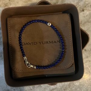 Spiritual Beads Evil Eye Bracelet
Sterling Silver with Lapis and Sapphire, 4mm